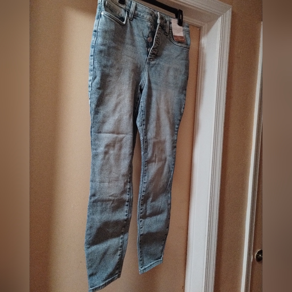 LC Lauren Conrad Denim Blue Straight Leg Jeans